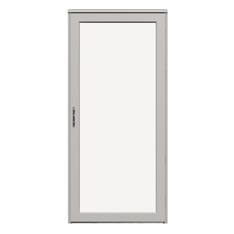 Porte de tempête pleine verre interchangeable Platinum (poignée vendue séparément), H 81 po x l 32 po, Galet