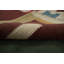Tapis géométrique Kilim 6 x 9 pour décoration bohémienne