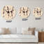 Abstract Abstract Dancers - Glam horloge murale-1612094414