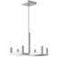 Lustre classique à 6 lumières DEL unique-86168953