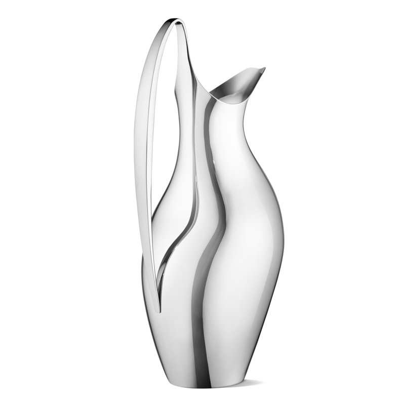 Henning Koppel Pitcher, 13.19" H x 6.1" W x 4.72" D