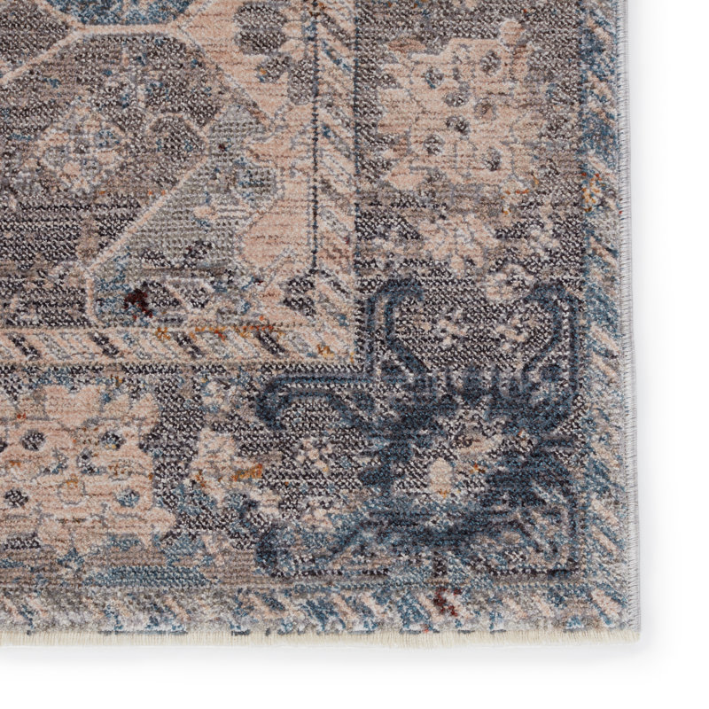 Tapis oriental gris Devoss, Rectangle 5 pi x 8 pi