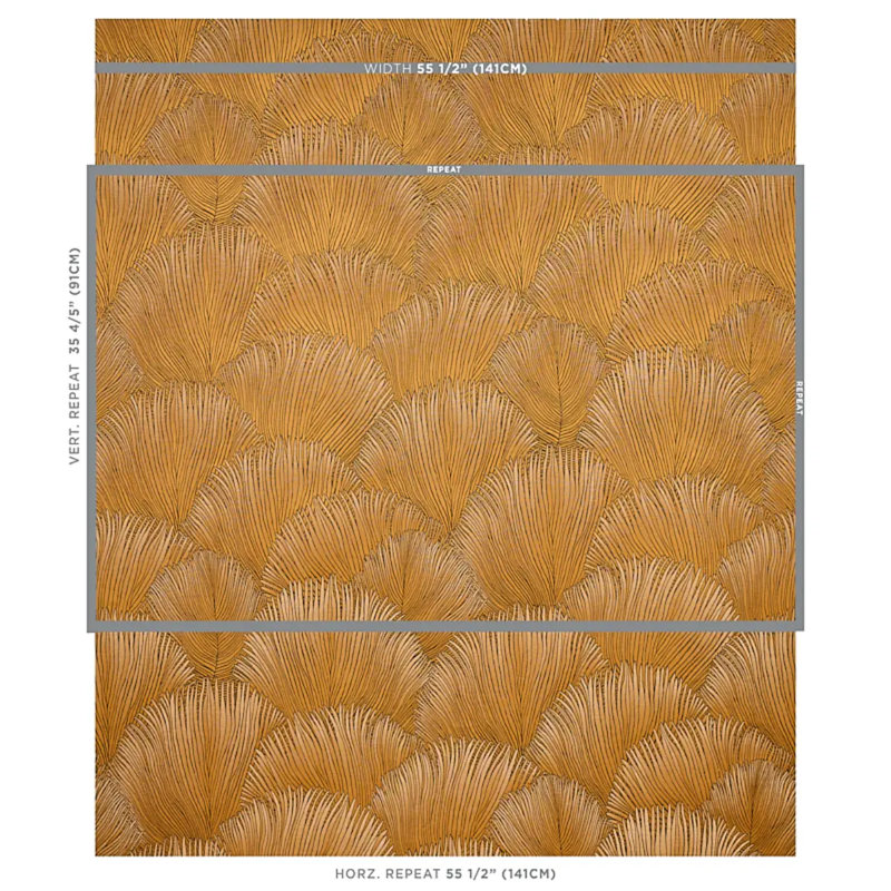 Fondale Fabric, Gold