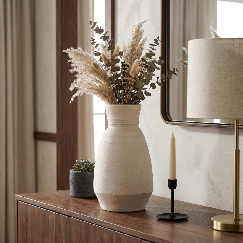 Vase en terre cuite Modern Glam Modern