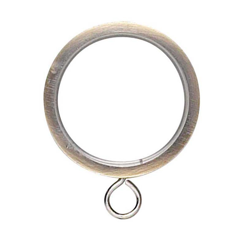 2.8cm Curtain Rings, Spun Brass