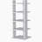 White 7-Tier Tall Vertical Shoe Rack-1169137789