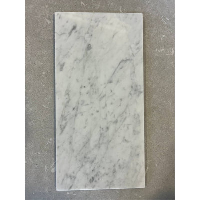 Carrara 6x12 Marble Subway Tile