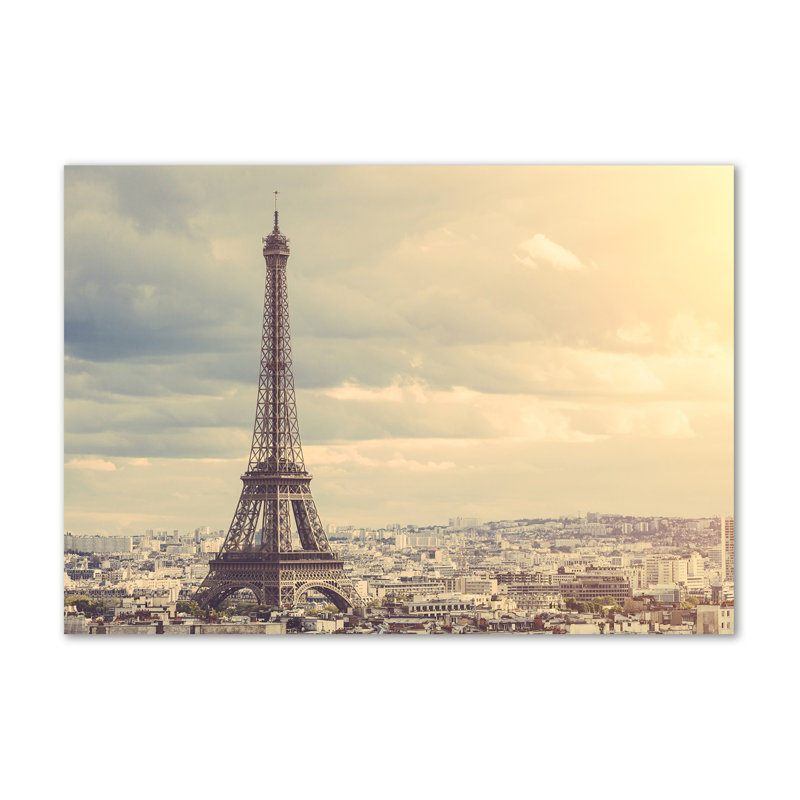 Eiffel Tower Paris - Wrapped Canvas Print