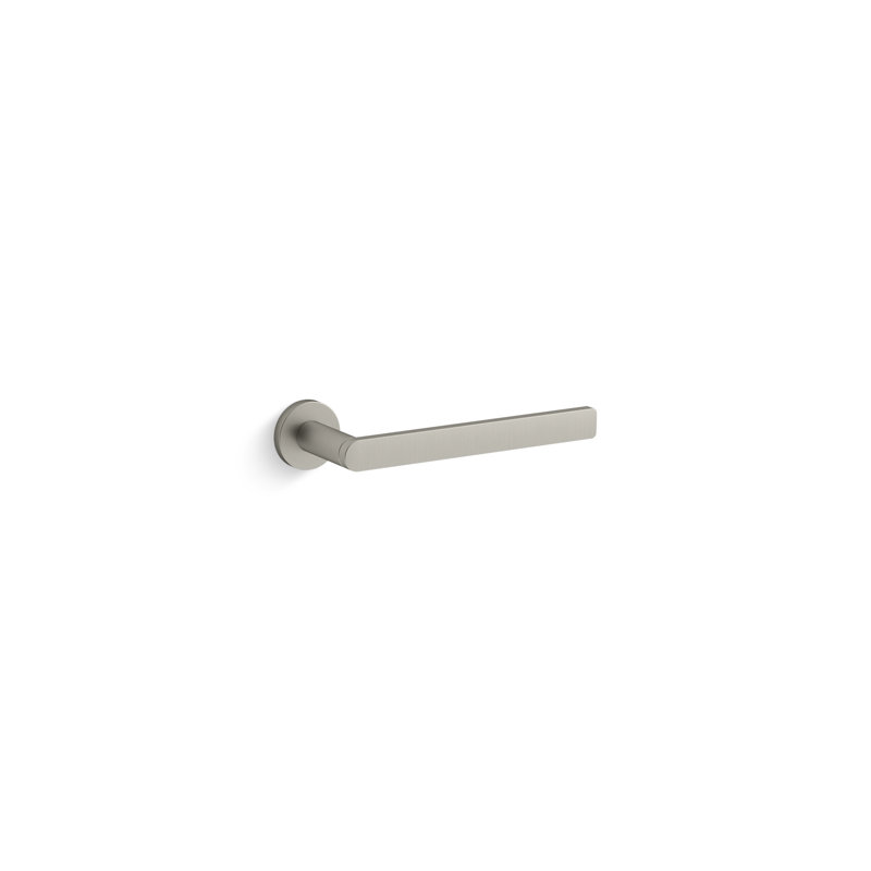 8" Wall Mounted Towel Arm, Dark Silver
