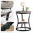 Judyne End Table, Round Side Table-1986607358-1998385503