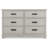 Simmons Kids Asher 6 Drawer Dresser With Changing Top And Interlocking Drawers - Fully Assembled-101322764