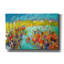Toile épique Graffiti «Heartland Blooming» par Dorothy Fagan, 60 po x 40 po