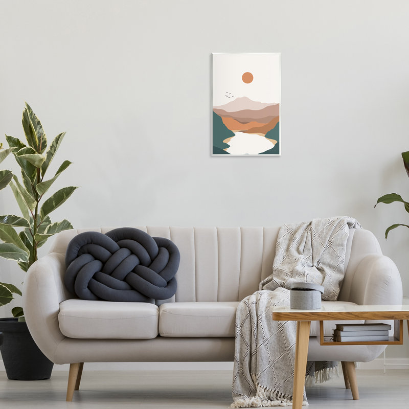 «Mountain Valley Lake» par Omar Escalante, H 19 po x l 13 po