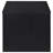 Canyon Black  Square Side End Table