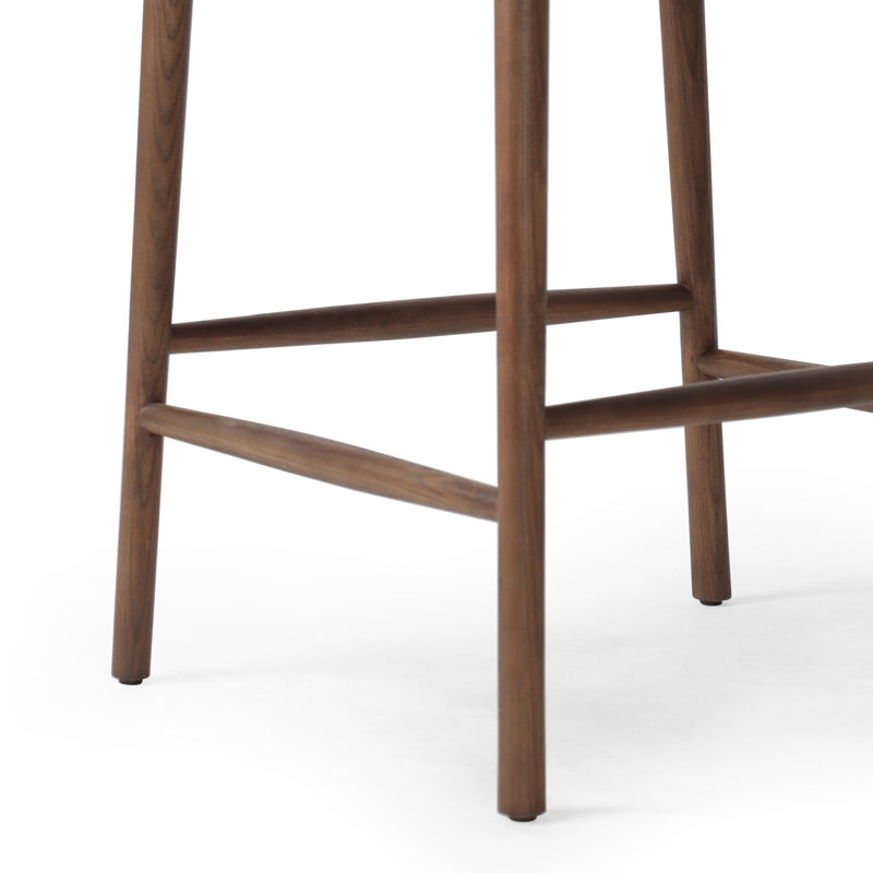 Colter Stool-Antwerp Natural-Counter, Chaps Saddle, Dark Brown