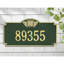Monogram 1-Line Wall Address Plaque-1352793367-1352793369