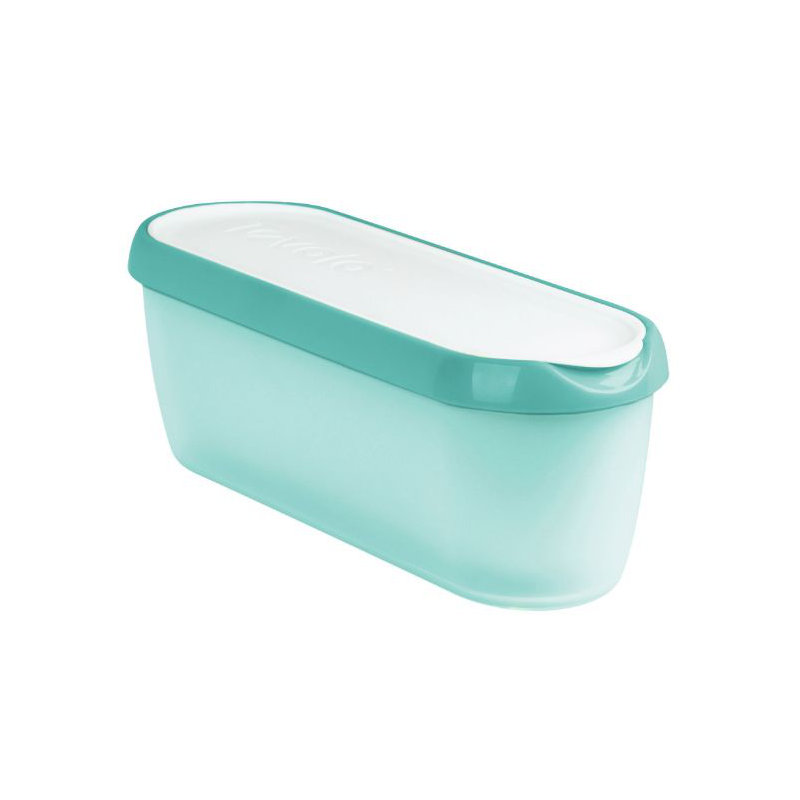 Tovolo Glide-A-Scoop Ice Cream Tub 1.5 QT Marine Blue, Tropical Breeze