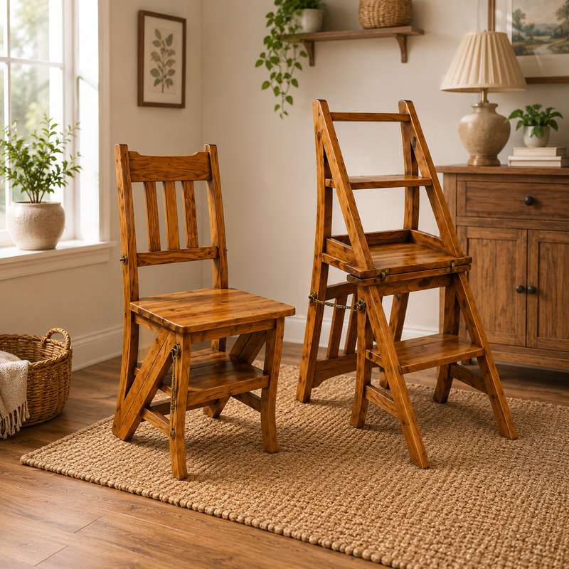 Solid Wood Stackable Folding Chair Folding Chair
