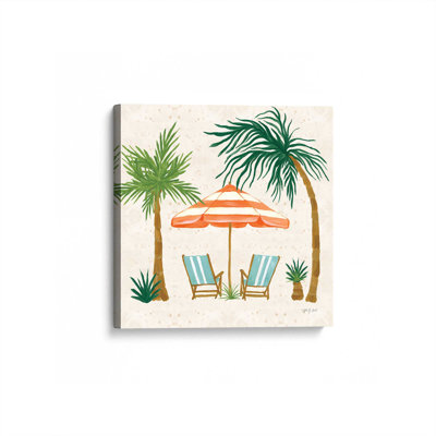 «Beach Day III» par Yvette St. Amant, reproduction d'art