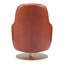 Fauteuil pivotant en similicuir 28 po Rania-108279982