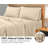 Royale Linens 300 Thread Count 100% Long Staple Combed Cotton Flat Sheet - Super Soft - Top Sheets - Flat Sheet Sold Separately - Breathable, Cool & Crisp Percale Sheets Only-114665923-114665933