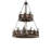 55" Wide Tall Pines Two Tier Chandel-Air