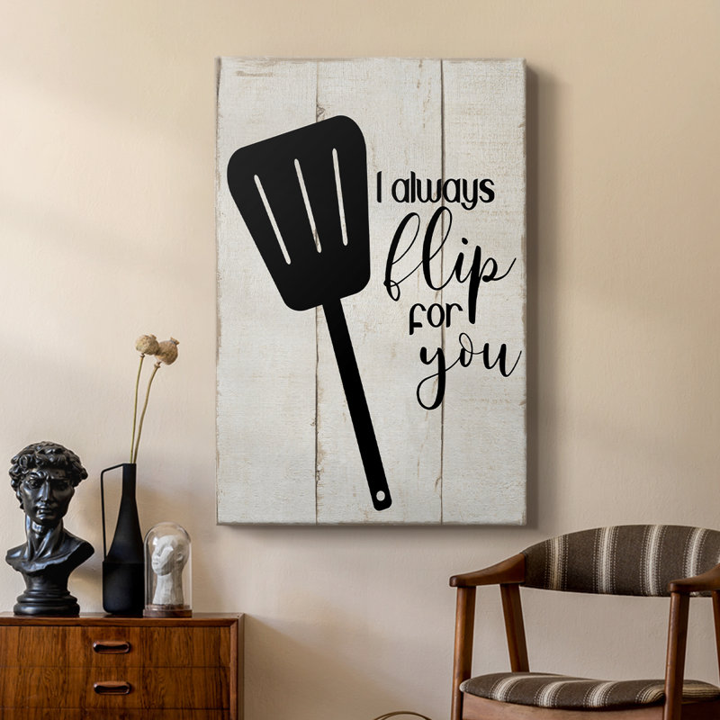 Flip For You - Gallery Cavas, H 12 po x l 8 po