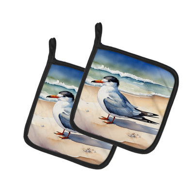 Tern Resting Pair of Pot Holders