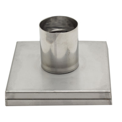 Drain de douche à grille squarestainless steel2"