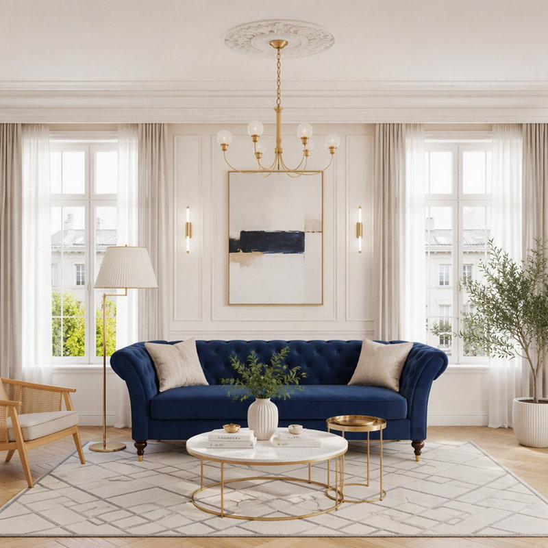 Upholstered 88.5'' Sofa