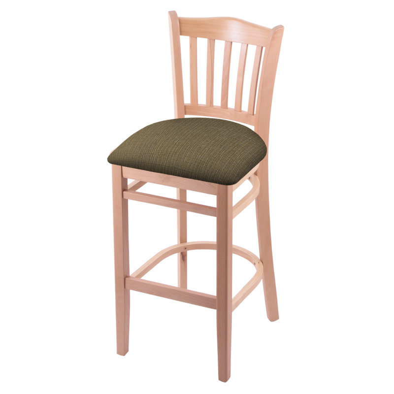 Tabouret de bar et de comptoir, Naturel, Liège graphique, Tabouret de bar (assise de 30 po de hauteur)