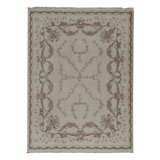 Handmade Silk and Wool Area Rug