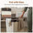160L Laundry Hamper With Wheels, Large Clothes Laundry Basket for Home, Closet, Dorm, Bathroom, Laundry Room, Beige-557926788-549778998