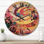 Horloge murale en bois d'Amman-374063753