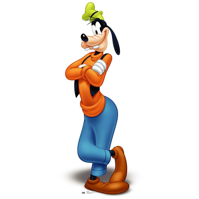 Stand-up en carton grandeur nature Goofy