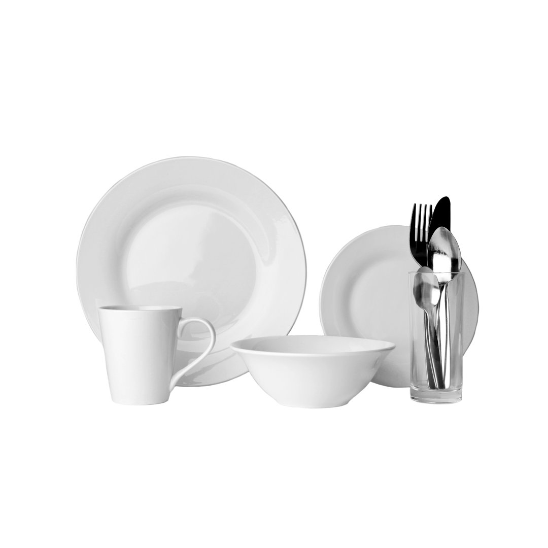 Piece Porcelain China Dinnerware Set