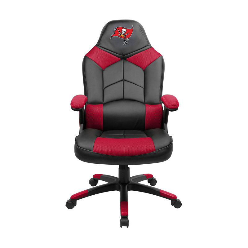 NFL Oversized Gaming Chair, Black/Red and Tampa Bay Buccaneersand