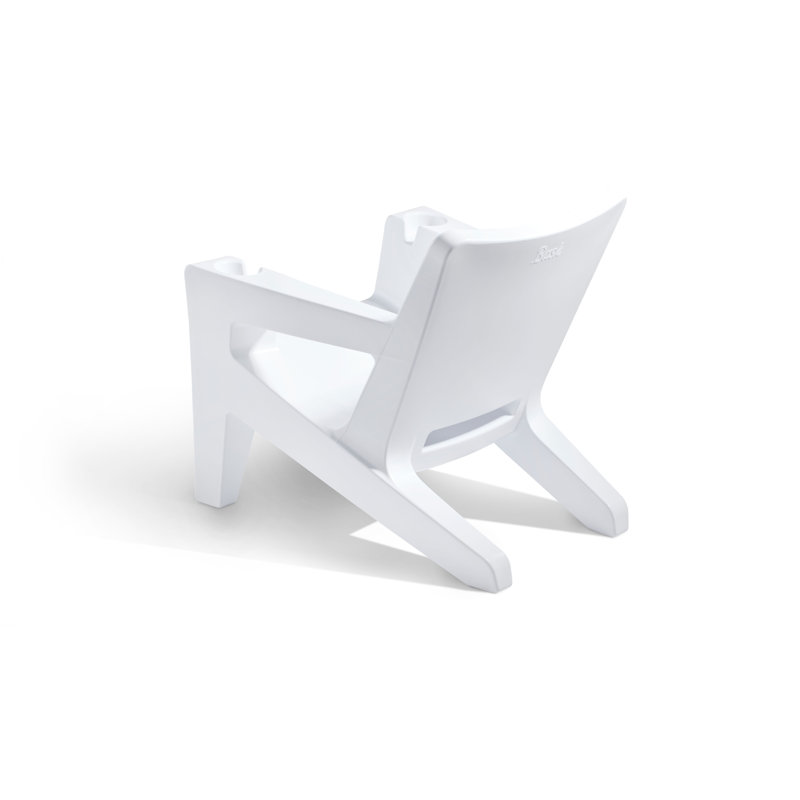 Bask Outdoor Lounge Chair, Highcloud White