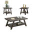 Ensemble de 3 tables basses contemporaines à tablettes en bois avec rangement spacieux et design minimaliste-1817530676-1817530678