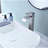Waterfall Spout Bathroom Faucet,Single Handle Bathroom Vanity Sink Faucet-118546048