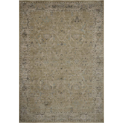 Loloi Rosalind Olive / Stone Traditional Area Rug