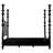 Ferret Solid Wood Four Poster Bed-20723031-20723030