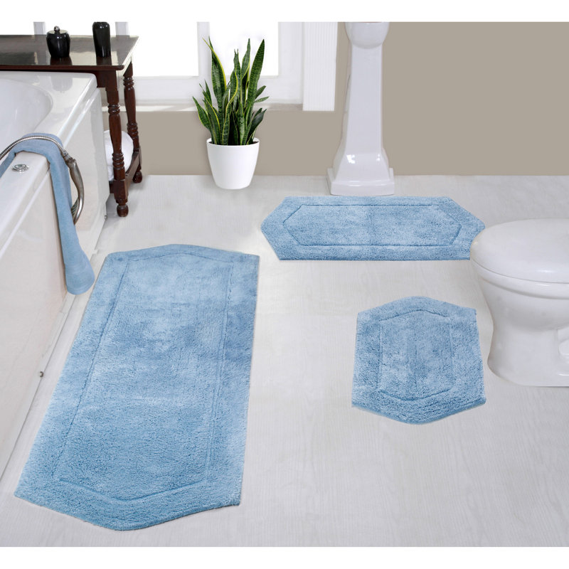 Morissette bathroom rug, Bleu