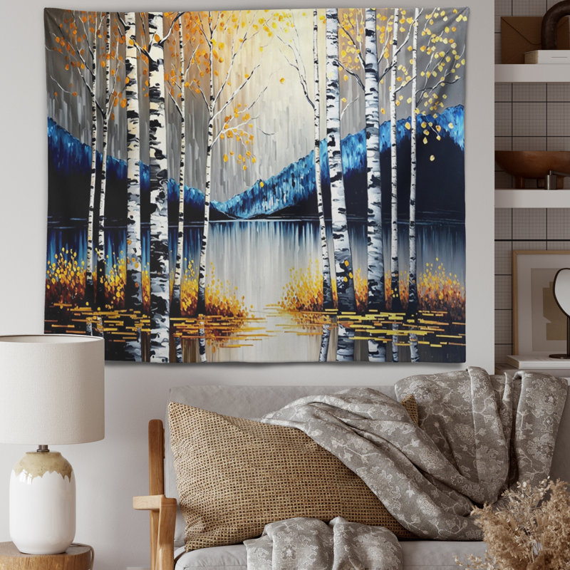 Polyester Tapestry, 32" H x 39" W