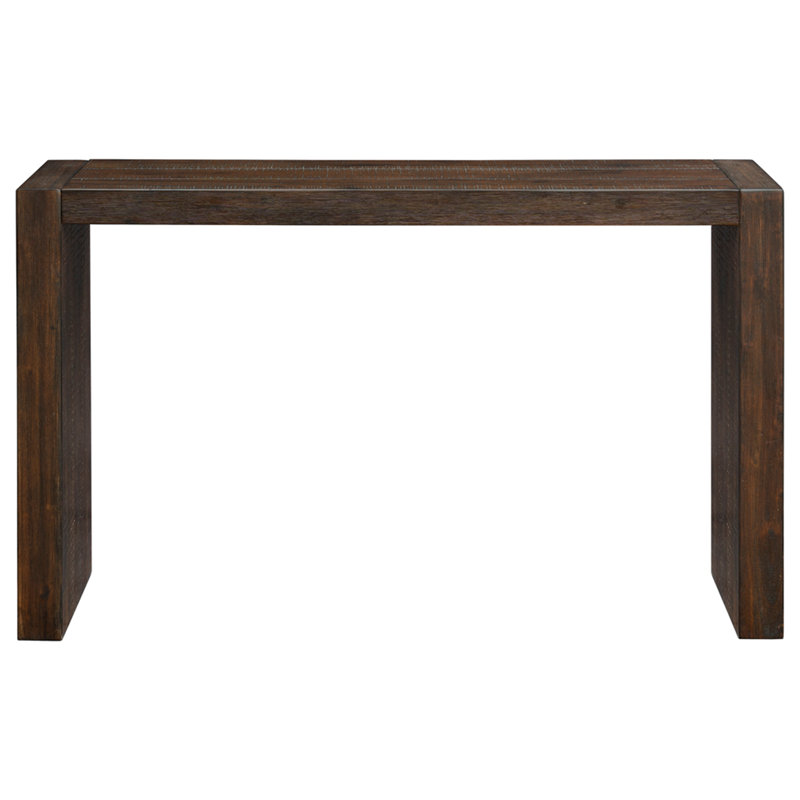 54" Console Table, Brown