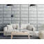 Karlijn 30 cm x 75 cm Peel and Stick Upholstered Wall Paneling in Platinum