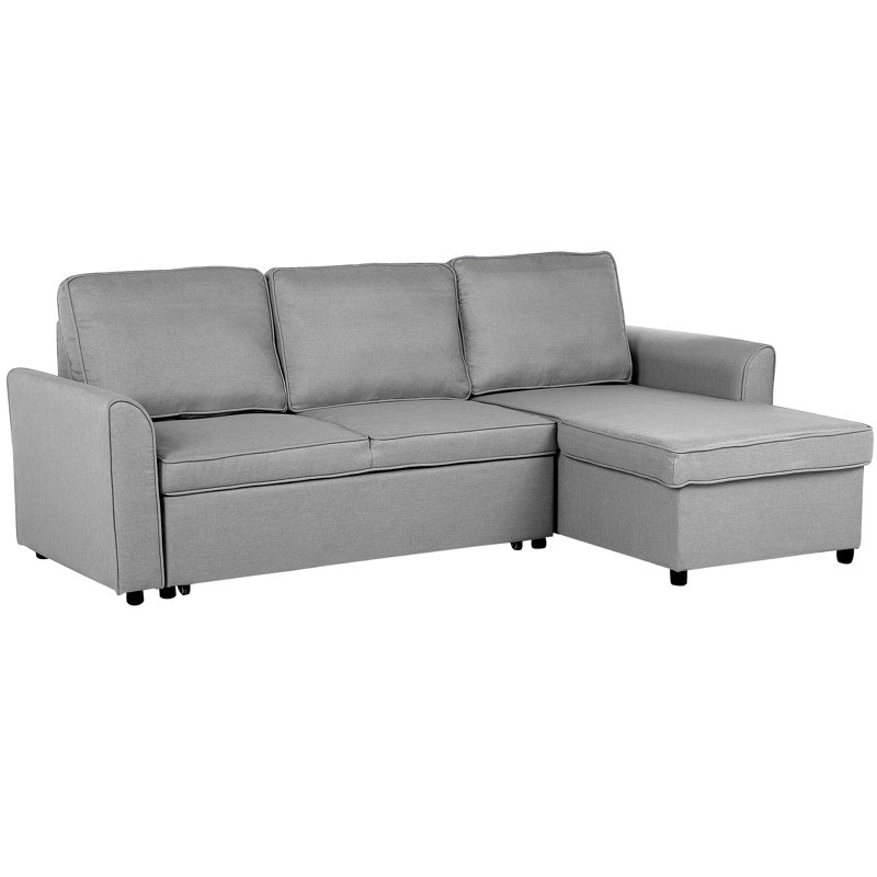 Viveka 3 Seater Sofa Bed, Grey