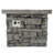 30" Outdoor Square MgO Propane Fire Pit - 40,000 BTU