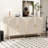 4-Door Cabinet for Bedroom, Living Room & Study. Stylish storage solution for multiple spaces.-1376543094