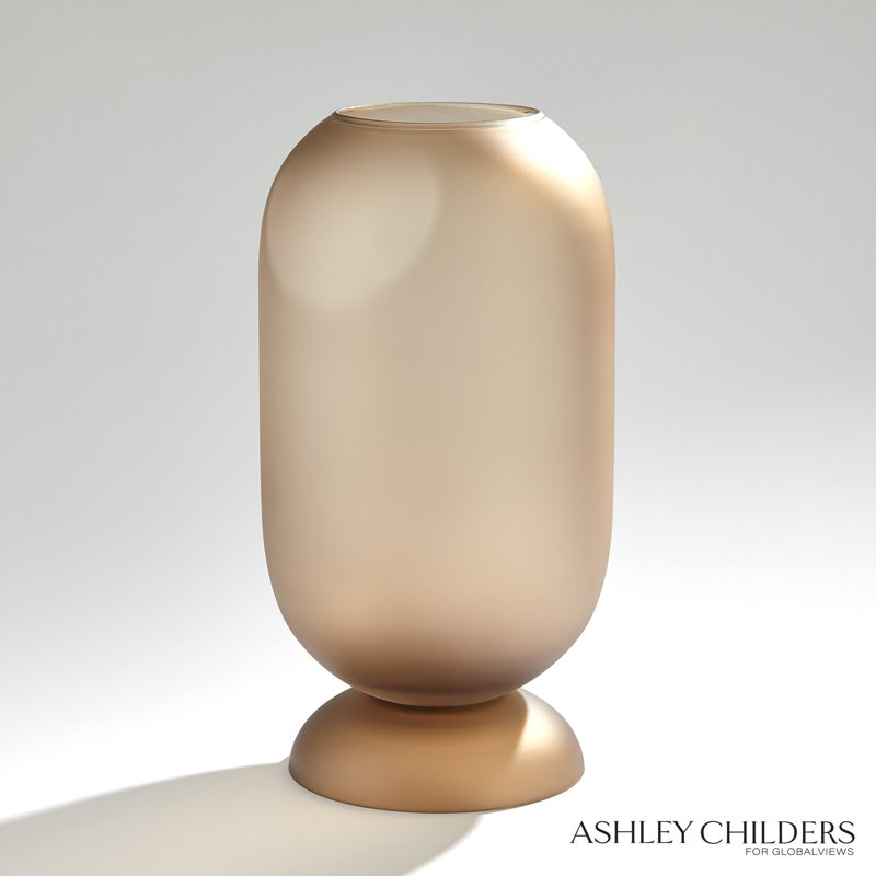 Ashton Vase-Topaz-Tall, 20" H x 10.75" W x 10.75" D